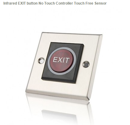 Bouton Poussoir de Porte Serrure Electrique Porte pour Contrôle d/'Accès