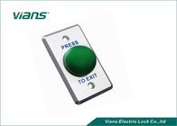 Le rectangle a formé le commutateur de poussée adapté aux besoins du client par bouton vert de sortie de la porte IP50