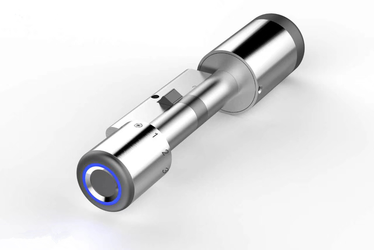Cylindre européen intelligent de serrure de serrure de porte de cylindre de NFC de FCC Bluetooth de la CE