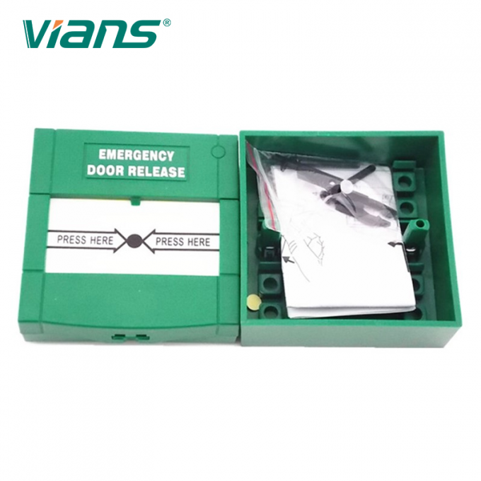 Commutateur urgent réglable en verre de plaquette de déverrouillage de porte de secours avec la couverture 2