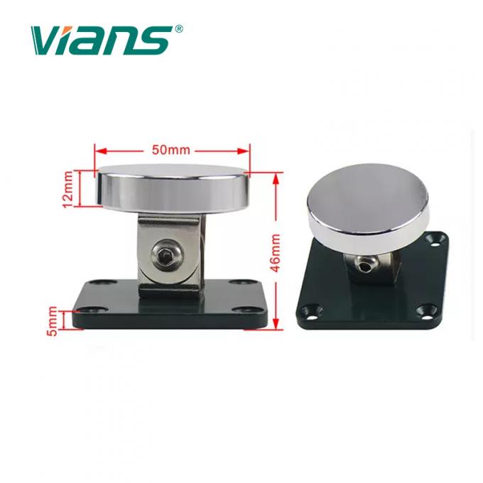 Support magnétique en alliage de zinc de porte coupe-feu avec le support de porte de mur de plancher de libération de secours 1