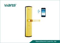 Serrure de porte de Digital Wifi Bluetooth avec la poignée, serrure de porte de Smartphone avec l'extérieur