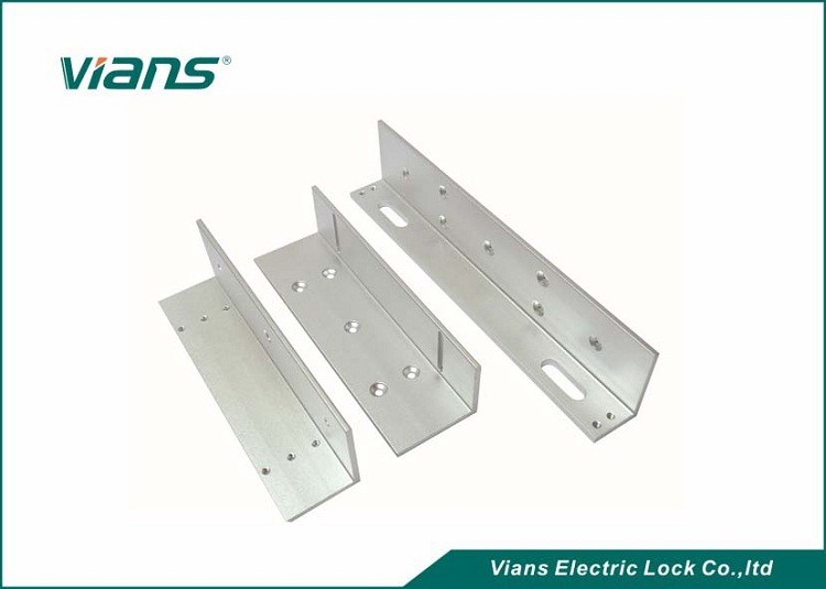 Serrure standard de fin de support de Vians L en aluminium parenthèse pour l'installation de porte, finition de sablage