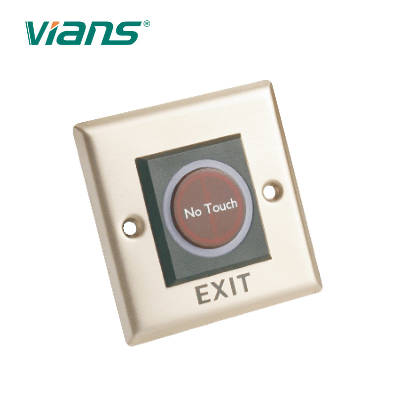 Le contrôle d'accès infrarouge de bouton de sortie, poussée au commutateur de sortie avec le contact libèrent le capteur