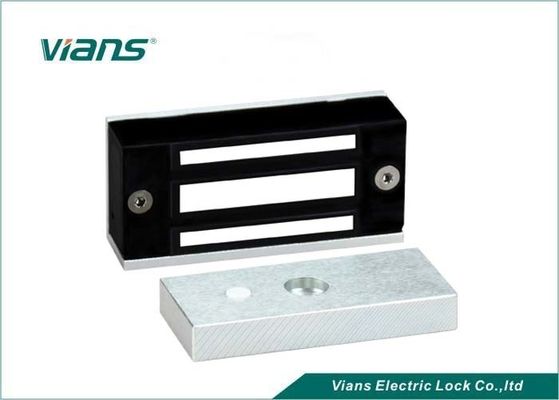 Serrure magnétique 60Kg 120Lbs de mini serrure électromagnétique simple de porte jugeant la force pour la porte d'armoire d'étalage frameless